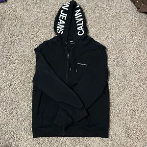 Calvin Klein zip up hoodie
